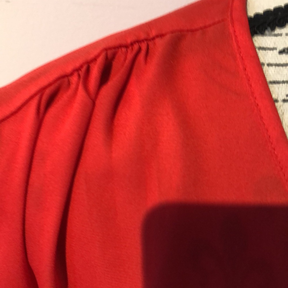 SzM orangie red tank - Picture 3 of 5